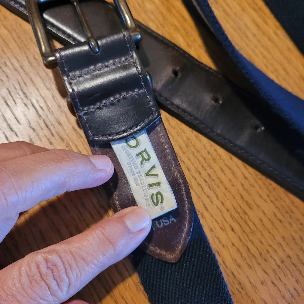 Orvis belt size 32